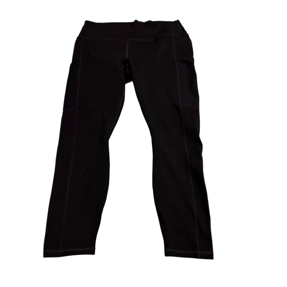 Fabletics Women's Black Cropped Leggings